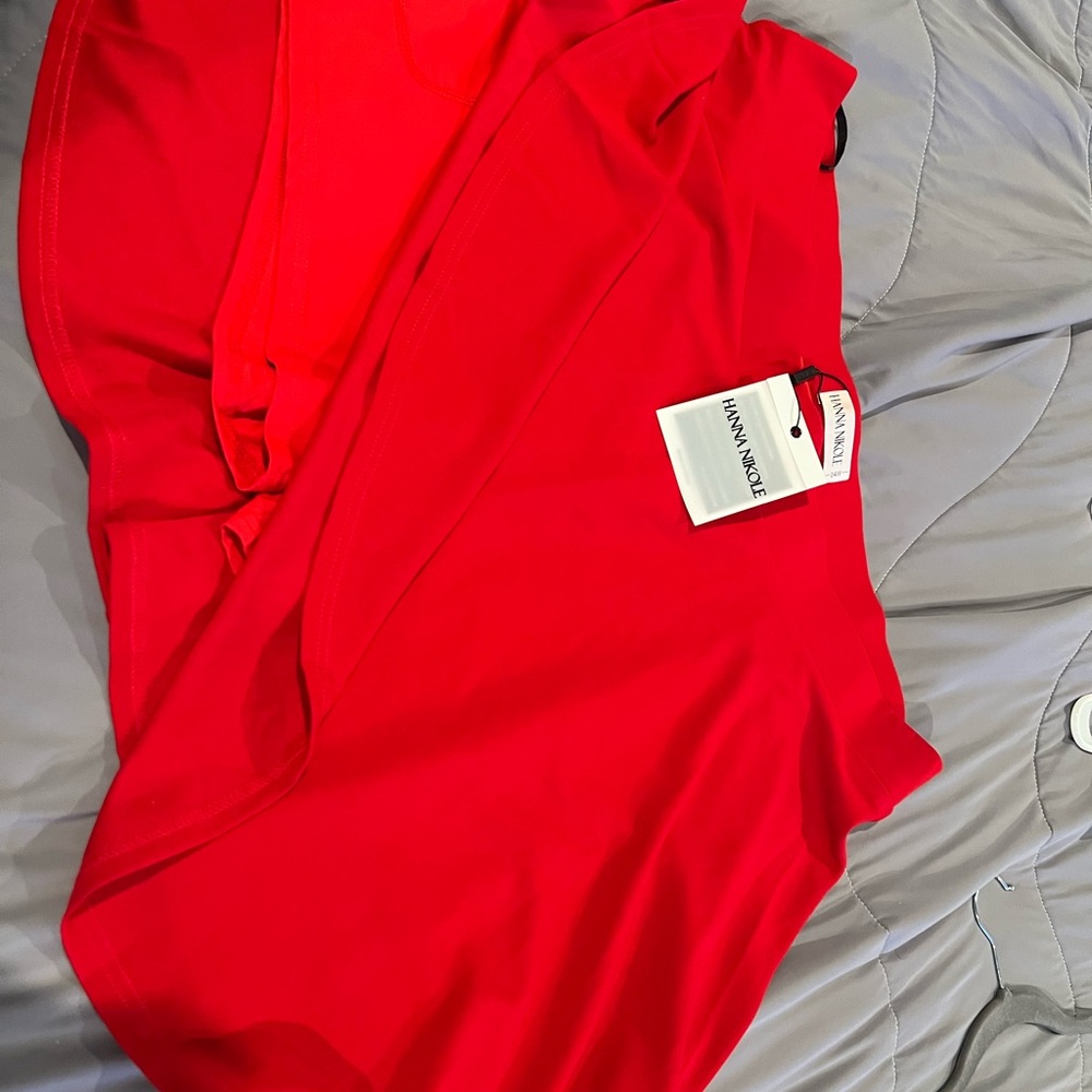 Hanna Andersson Bold Red Skort